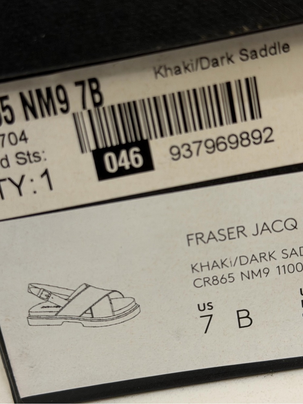 Coach Khaki Signature Canvas & Brown Leather Cross-Strap Sandals - Picture 14 of 14
